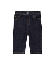 CALVIN KLEIN CK KIDS Jeans für Neugeborene mit elastischem Bund sauber spülen blau - Kinderhosen - 1