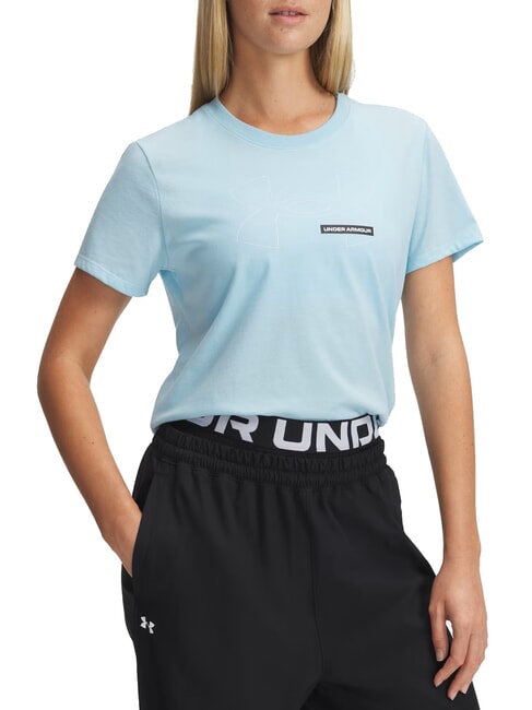 UNDER ARMOUR RIVAL OUTLINE T-Shirt Strom - T-Shirts und Tops für Damen