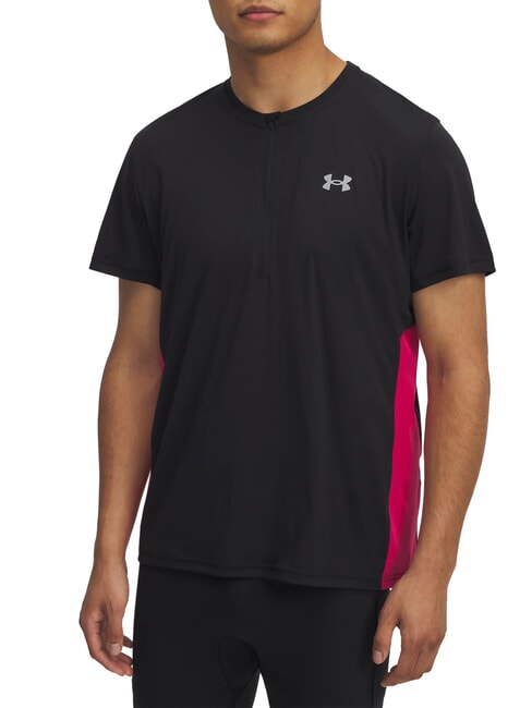 UNDER ARMOUR TRAIL RUN Kurzarm-T-Shirt Schwarz - Herren-T-Shirts