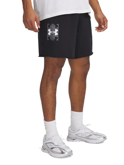 UNDER ARMOUR RIVAL TERRY Shorts Schwarz - Hosen Herren