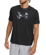 UNDER ARMOUR TECH PRINT T-Shirt Schwarz - Herren-T-Shirts - 1