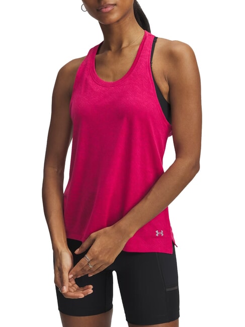 UNDER ARMOUR LAUNCH Tanktop schattiertes Fuchsia - T-Shirts und Tops für Damen