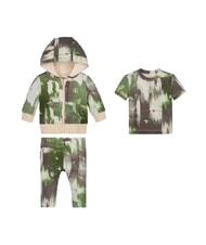 CALVIN KLEIN CK KIDS 3-teiliges Geschenkset: T-Shirt, Hose und Sweatshirt für Neugeborene - Strampler und Baby-Outfits