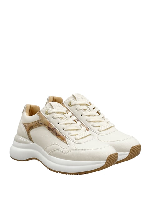ALVIERO MARTINI PRIMA CLASSE GEO JR High-Top-Sneaker gebrochenes Weiß/Geo-Beige - Damenschuhe