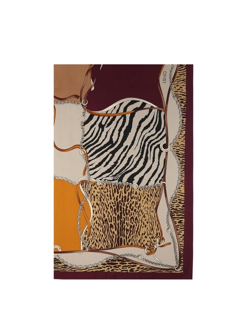 LIUJO MIX PRINT Schal mit Allover-Print natürliches Band - Schals