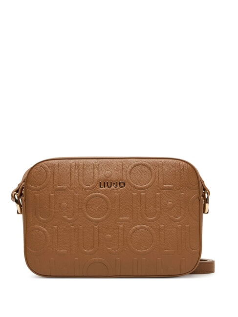 LIUJO MANHATTAN Mittelgroße Kameratasche mit geprägtem Logo Wildleder- - Damentaschen