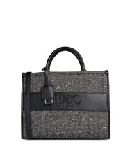 LIUJO RIDHI Große Einkaufstasche mit Fischgrätenmuster - Damentaschen