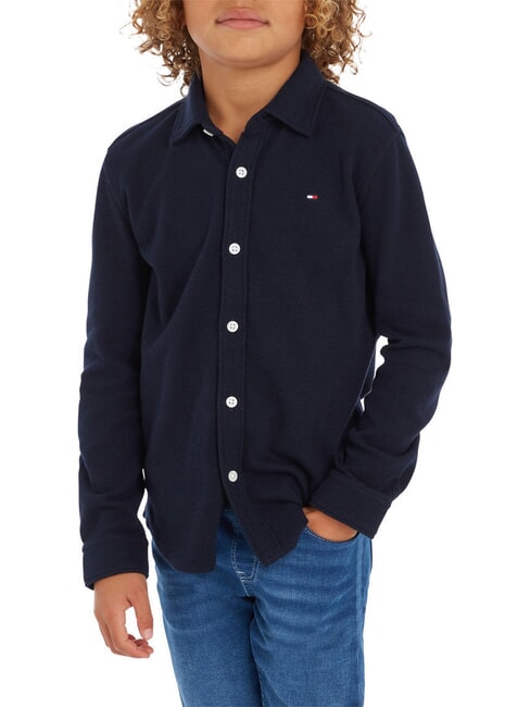 TOMMY HILFIGER TH KIDS Baumwollhemd Wüstenhimmel - Kinderhemden