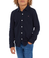 TOMMY HILFIGER TH KIDS Baumwollhemd - Kinderhemden