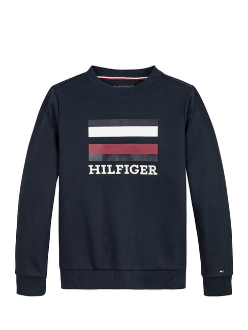 TOMMY HILFIGER TH KIDS Flag Sweatshirt Wüstenhimmel - Sweatshirts Kinder