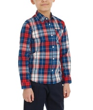 TOMMY HILFIGER TH KIDS Tartan Baumwollhemd - Kinderhemden