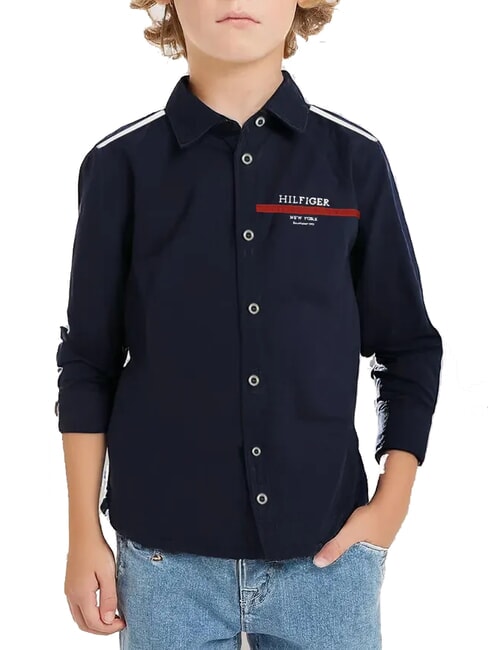 TOMMY HILFIGER TH KIDS Langarmhemd Wüstenhimmel - Kinderhemden