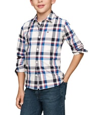 TOMMY HILFIGER TH KIDS Tartan-Hemd - Kinderhemden