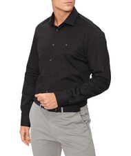 TOMMY HILFIGER TH  Langarmhemd Schwarz - Herrenhemden - 1