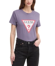GUESS CLASSIC FIT LOGO T-Shirt mit Logo - T-Shirts und Tops f&uuml;r Damen