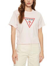GUESS JEANS SS CN BOXY ICONIC  Baumwoll-T-Shirt - T-Shirts und Tops f&uuml;r Damen