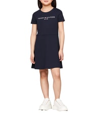 TOMMY HILFIGER TH 1985 Mädchenkleid - Kleider für kleine Mädchen