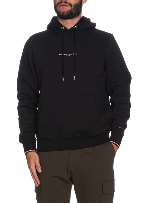 TOMMY HILFIGER TH Kapuzenpullover Schwarz - Sweatshirts Herren