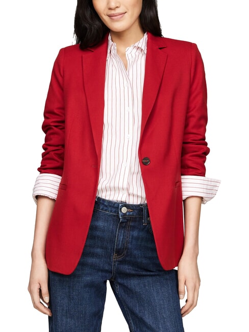 TOMMY HILFIGER TH Damenblazer dunkles Magma - Damenjacken
