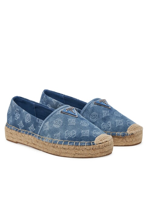 GUESS JOLANDON Espadrille-Mokassins Blau - Damenschuhe