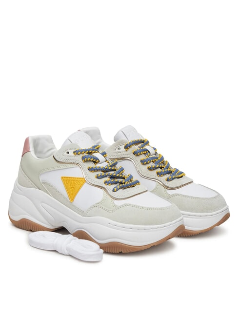 GUESS HAPYY Klobige Turnschuhe Knochen - Damenschuhe