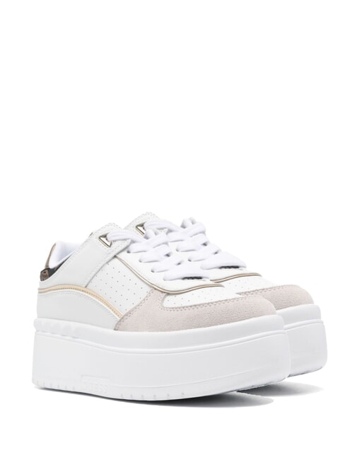 GUESS RIDGEE Plateau-Sneaker Weiß - Damenschuhe