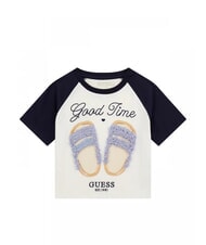 GUESS KIDS Kurzärmliges T-Shirt mit verkürzter Passform - Kinder-T-Shirt