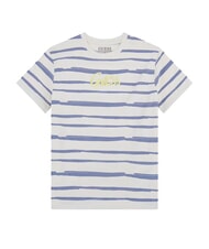 GUESS KIDS Gestreiftes Kurzarm-T-Shirt - Kinder-T-Shirt