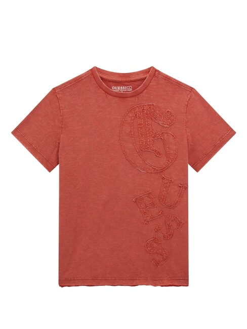 GUESS KIDS GARMENT Kurzarm-T-Shirt Kardinalrot - Kinder-T-Shirt