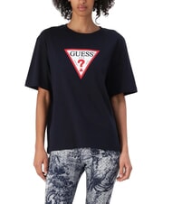 GUESS JEANS ICONIC Kurzarm-T-Shirt mit entspannter Passform - T-Shirts und Tops für Damen