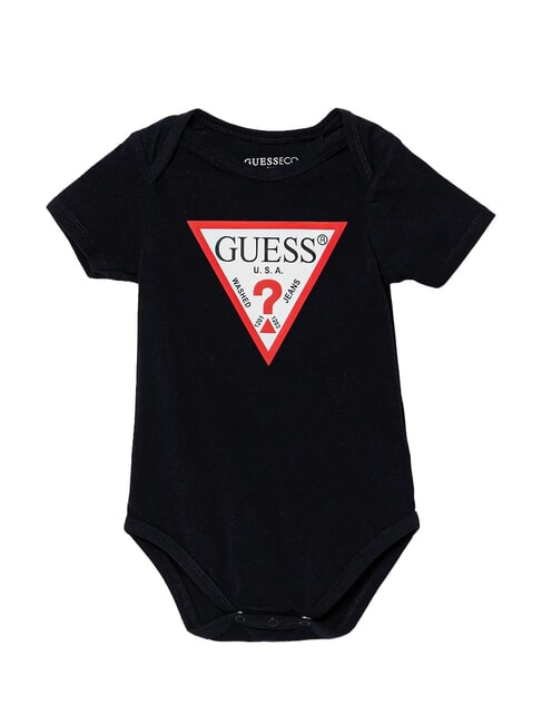 GUESS KIDS Baby Kurzarmbody smartblue - Strampler und Baby-Outfits