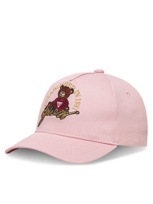 GUESS KIDS Baseballmütze mit Teddybär-Stickerei Zuckerwatte rosa - Kinderhüte