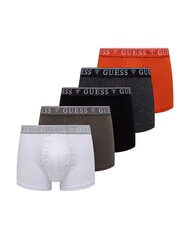 GUESS LOGO CLASSIC 5 mehrfarbige Boxershorts - Herrenslip