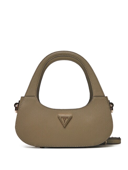 GUESS ECO JAZYLYNN ST Saffiano Hobo-Tasche mit Schultergurt Salbei - Damentaschen