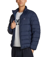 TOMMY HILFIGER TH JEANS Flag Daunenjacke aus Nylon dunkle Nachtmarine - Daunenjacken für Herren - 1