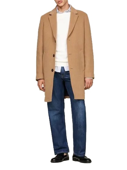 TOMMY HILFIGER TH Jacke aus Wollmischung Hickory - Herrenjacken