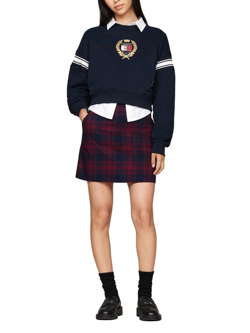 TOMMY HILFIGER TH JEANS Schottenrock Rouge Winter Check - Damenröcke