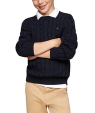 TOMMY HILFIGER TH KIDS Baby-Baumwollpullover - Kinderpullover