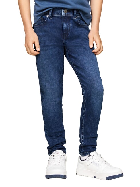 TOMMY HILFIGER TH KIDS Jeanshosen Korallenblau - Kinderhosen