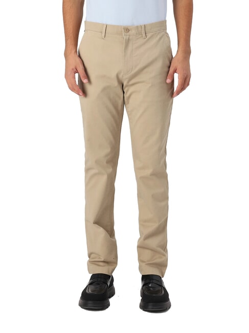 TOMMY HILFIGER TH  Herrenhose aus Baumwolle Khaki-Batique - Hosen Herren