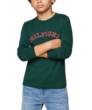 TOMMY HILFIGER TH KIDS Langärmliges Baumwoll-T-Shirt - Kinder-T-Shirt