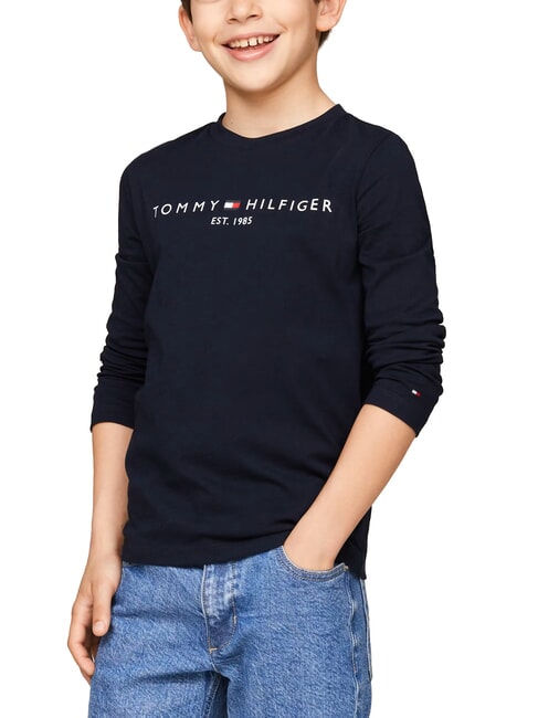 TOMMY HILFIGER TH KIDS Langärmliges T-Shirt Wüstenhimmel - Kinder-T-Shirt