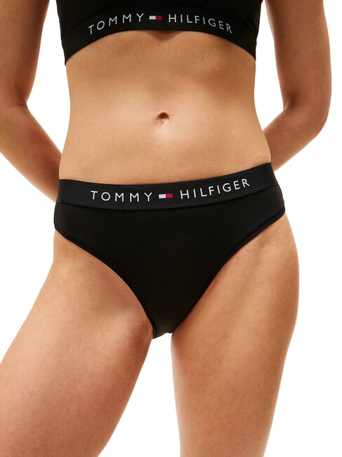 TOMMY HILFIGER TH  Beleg Schwarz - Damenslip