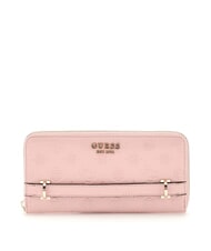 GUESS ZARELA Geldbörse mit Rundum-Reißverschluss Pfingstrosen-Logo - Brieftaschen Damen - 1