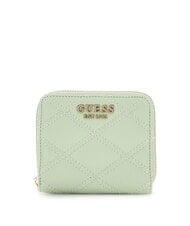 GUESS TAMSIN Kleine Geldbörse mit Rundum-Reißverschluss Seladon - Brieftaschen Damen - 1