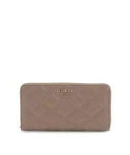 GUESS TASMIN Geldbörse mit Rundum-Reißverschluss dunkles Taupe - Brieftaschen Damen - 1
