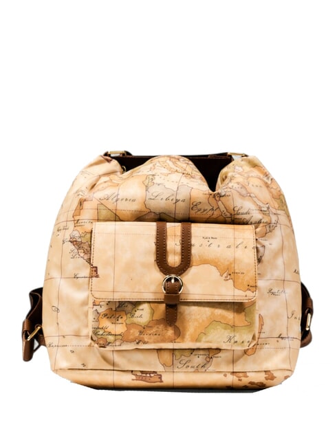 ALVIERO MARTINI PRIMA CLASSE HIGHLAND SOFT Rucksack / Umhängetasche Kastanie - Damentaschen