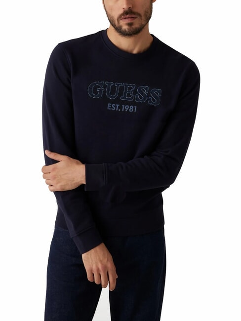 GUESS BEAU  Sweatshirt mit Rundhalsausschnitt smartblue - Sweatshirts Herren