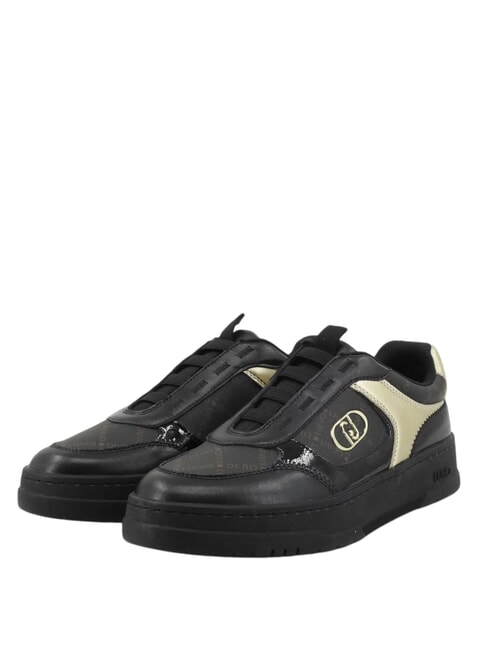 LIUJO ME 05 Turnschuhe schwarz/braun/hellgold - Damenschuhe