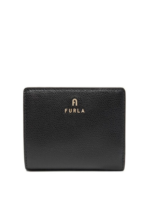 FURLA CAMELIA Kompakte Lederbrieftasche Schwarz - Brieftaschen Damen